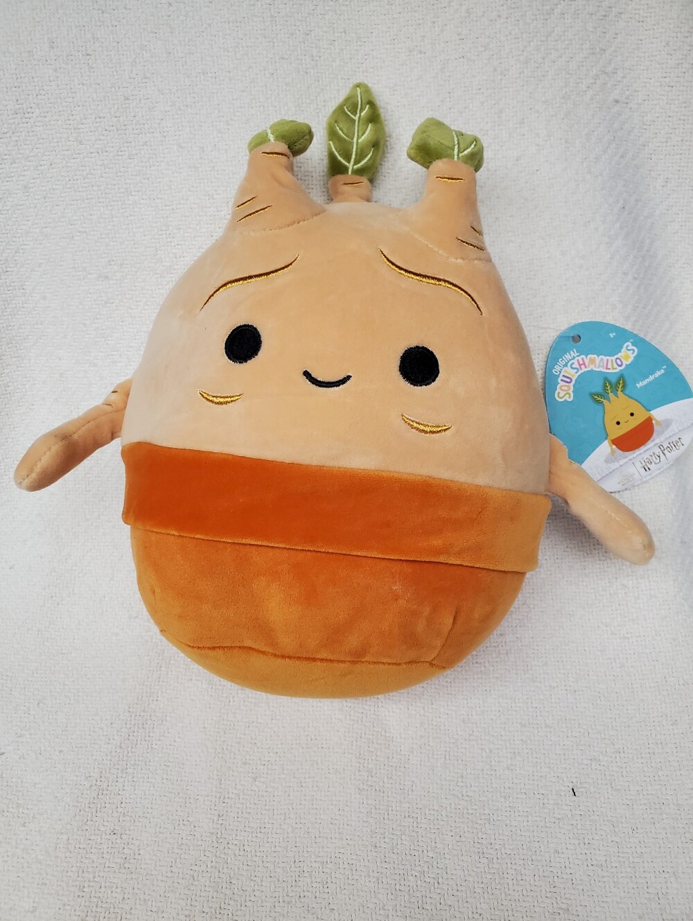 Squishmallow Harry Potter Mandrake 8" NWT Wizarding World Kellytoy